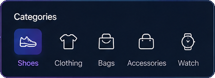 Category filters